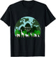 The World Wildlife Day Save Planet Gift Lovers Nature T-Shirt - T-Shirt | Black