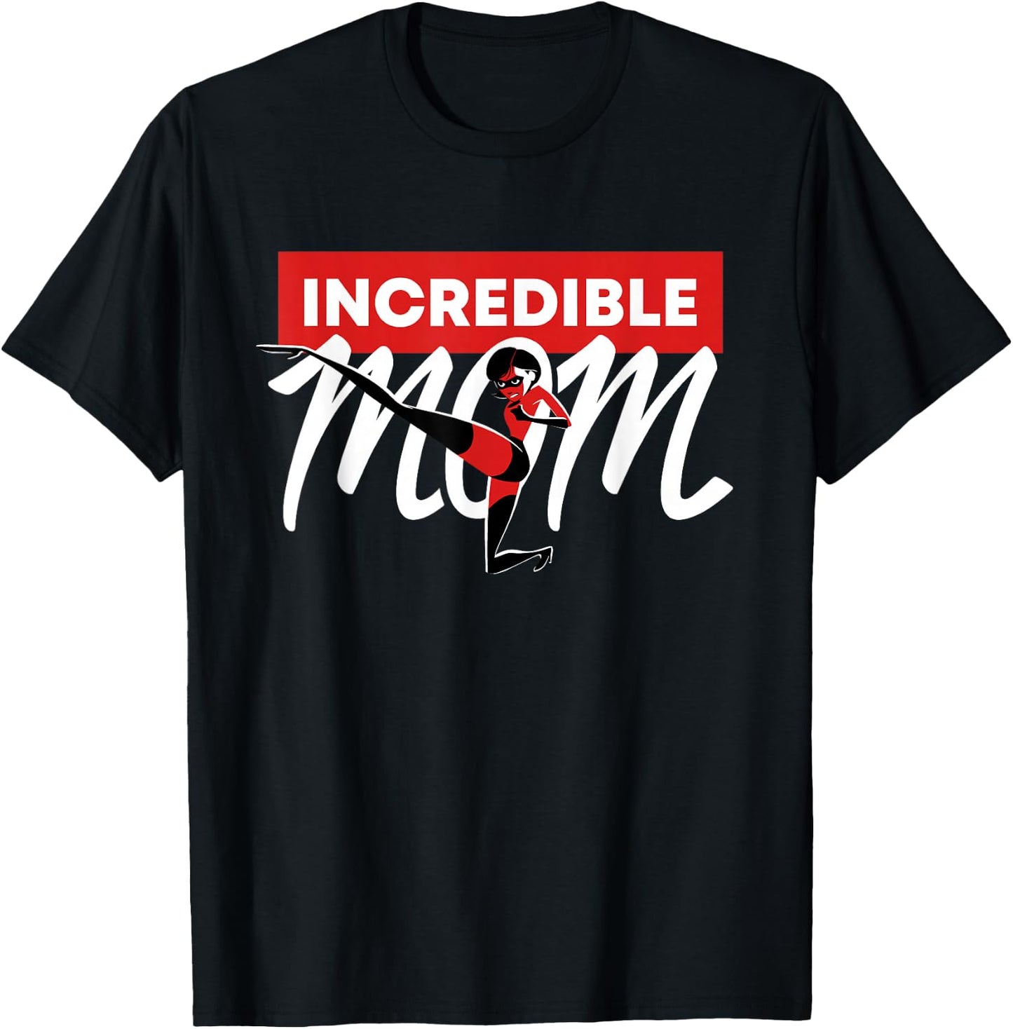 Disney and Pixar's Elastigirl Incredible Mom T-Shirt - T-Shirt | Black
