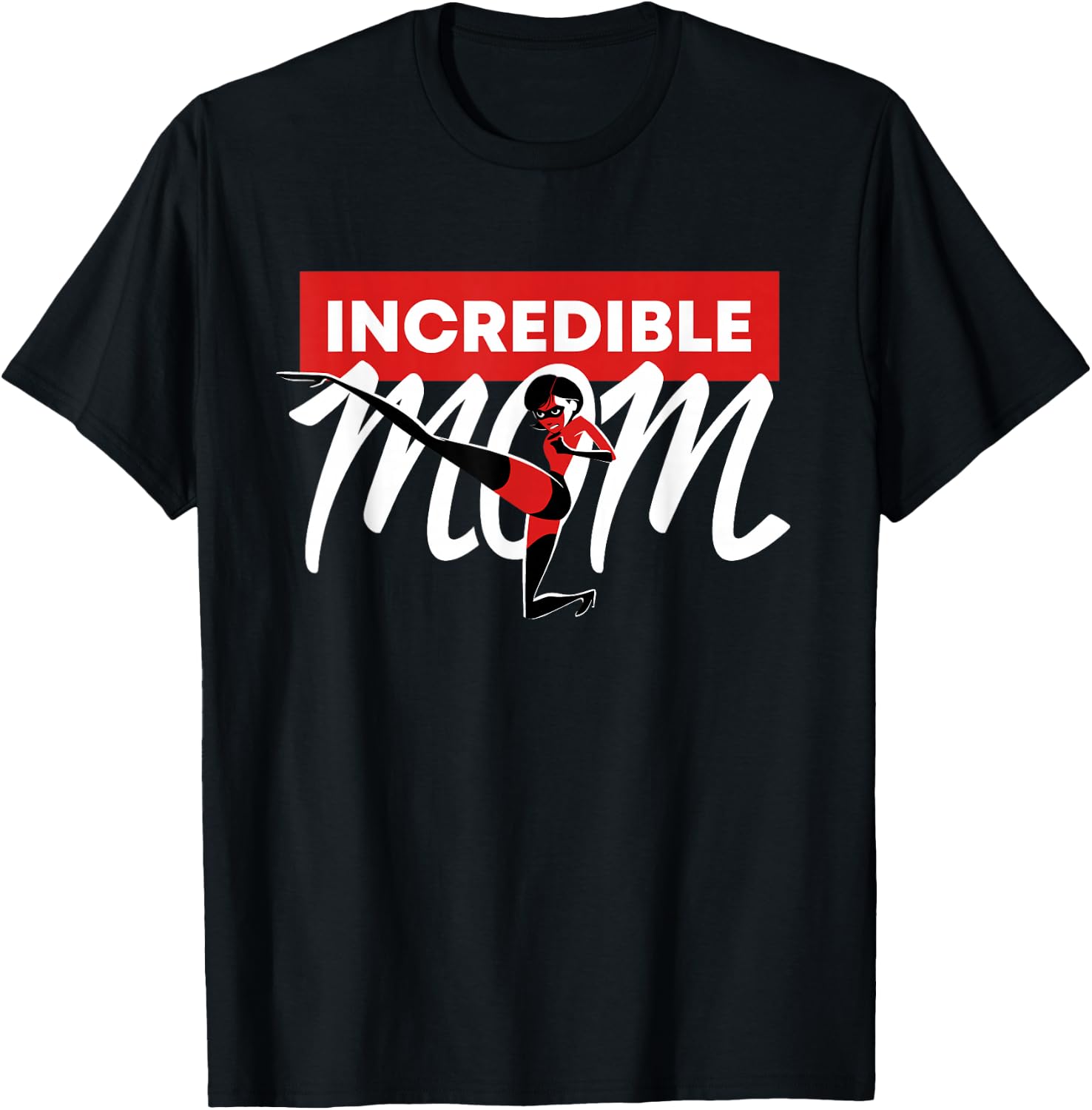 Disney and Pixar's Elastigirl Incredible Mom T-Shirt - T-Shirt | Black