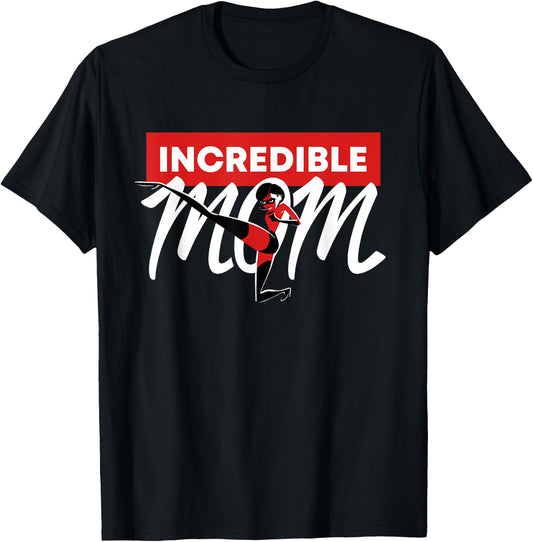 Disney and Pixar's Elastigirl Incredible Mom T-Shirt - T-Shirt | Black