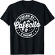 Hispanic Latina Coffee Lovers Fueled By Cafecito Y Chisme T-Shirt - T-Shirt | Black