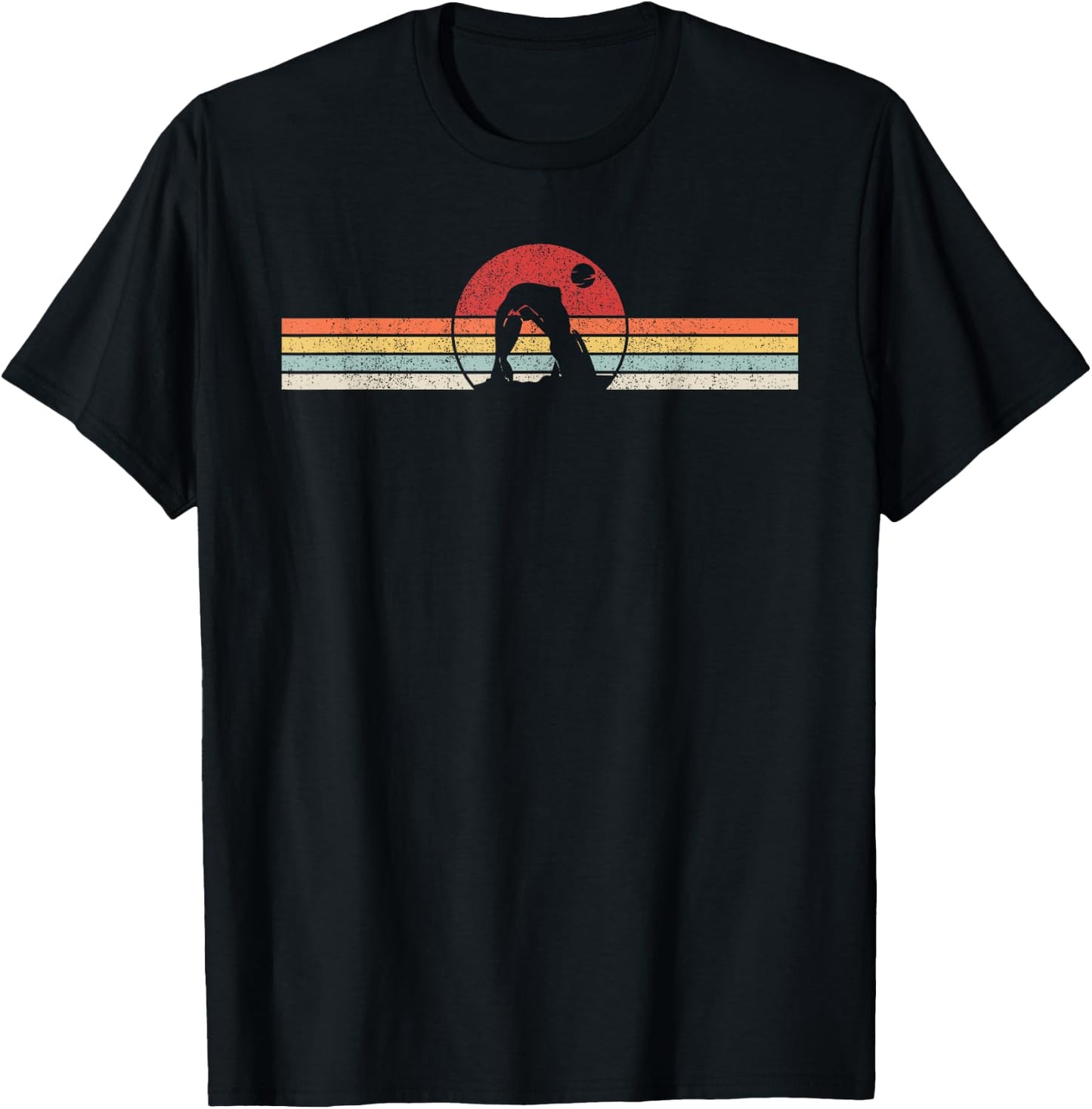 Vintage Retro Arches National Park Vintage Delicate Arch T-Shirt - T-Shirt | Black