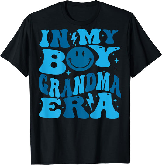 In My Boy Grandma Era T-Shirt - T-Shirt | Black
