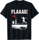 Ice Fishing Tip Up Flag Run for Ice Fishing Flag Men T-Shirt - T-Shirt | Black