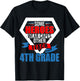 Some Heroes Wear Capes Others Teach 4th Grade Teacher T-Shirt - T-Shirt | Black