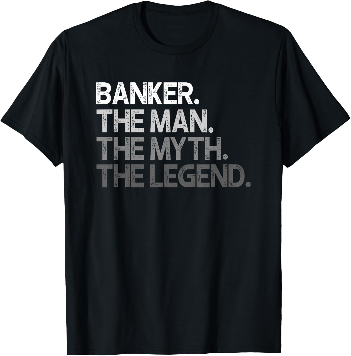 Banker Design T-Shirt - T-Shirt | Black