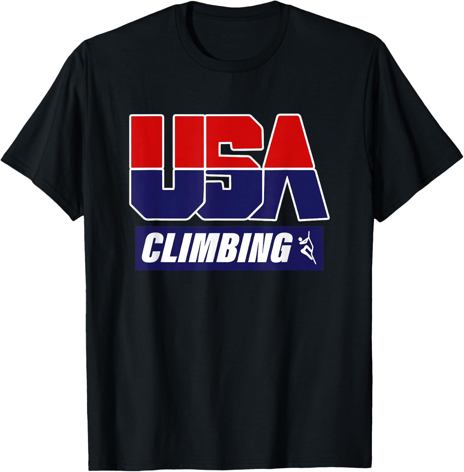 Climbing 2021 USA Team T-Shirt - T-Shirt | Black