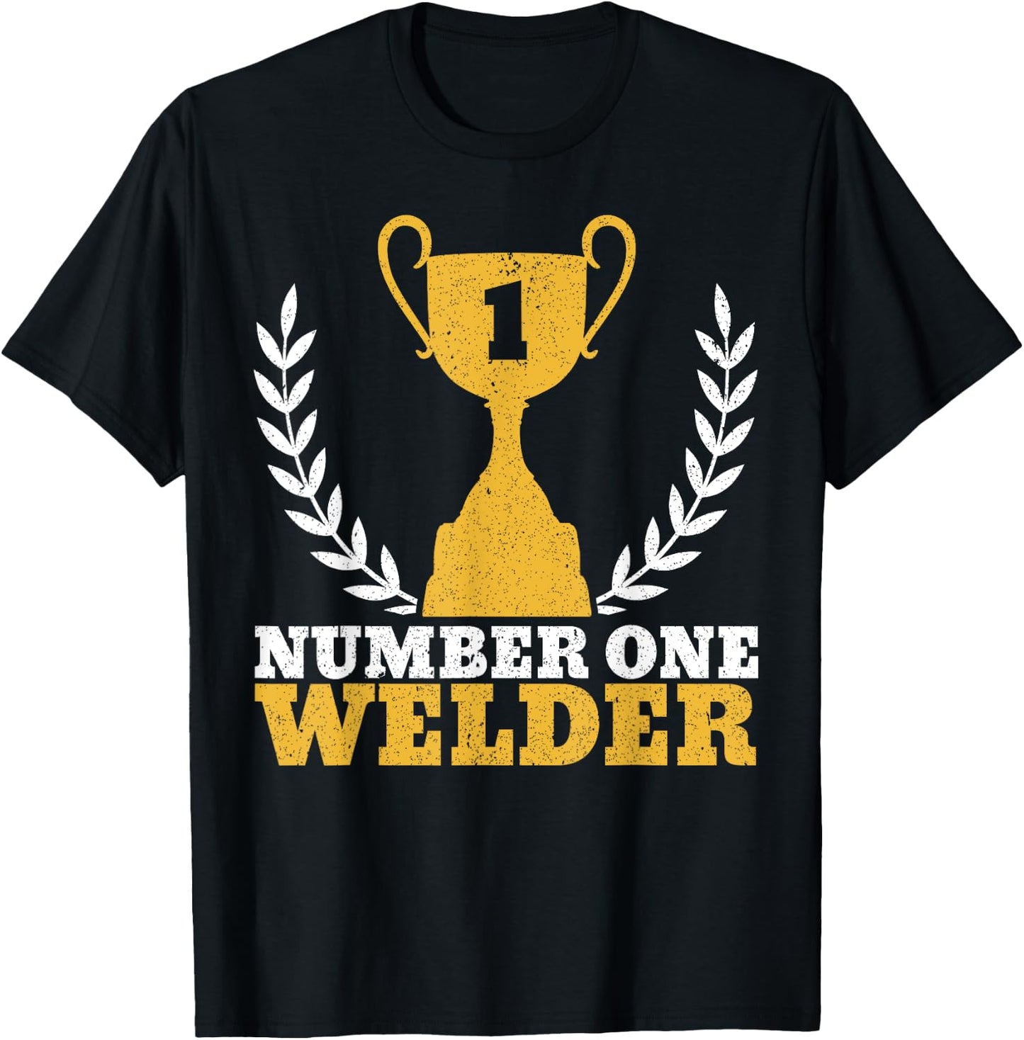 Number One Welder Welding T-Shirt - T-Shirt | Black