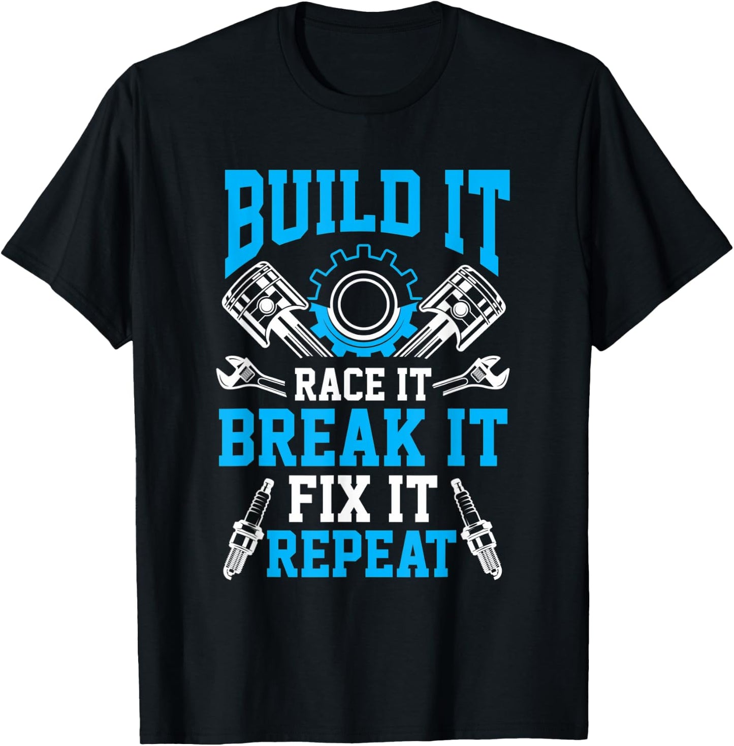 Car Tuning Mechanic Race Break mechanical engineers T-Shirt - T-Shirt | Black