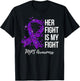 Her Fight Is My Fight MPS Awareness T-Shirt - T-Shirt | Black