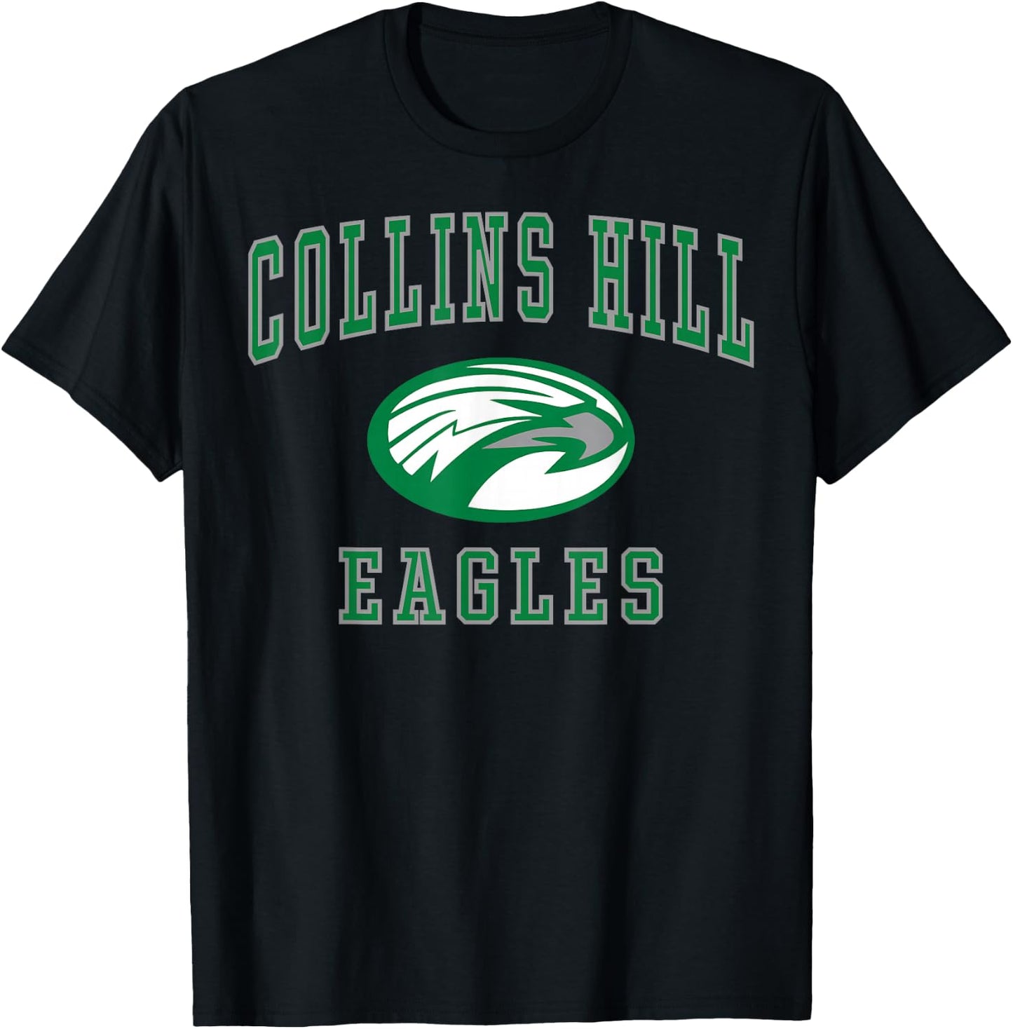 Collins Hill High School Eagles T-Shirt - T-Shirt | Black