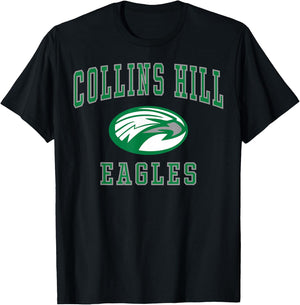 Collins Hill High School Eagles T-Shirt - T-Shirt | Black