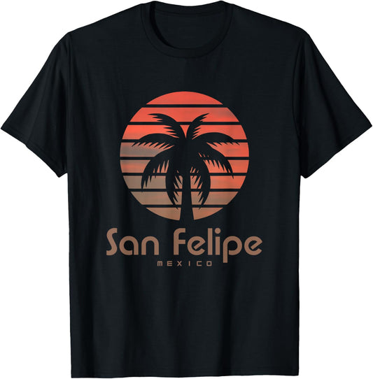San Felipe Mexico Travel Vacation T-Shirt - T-Shirt | Black