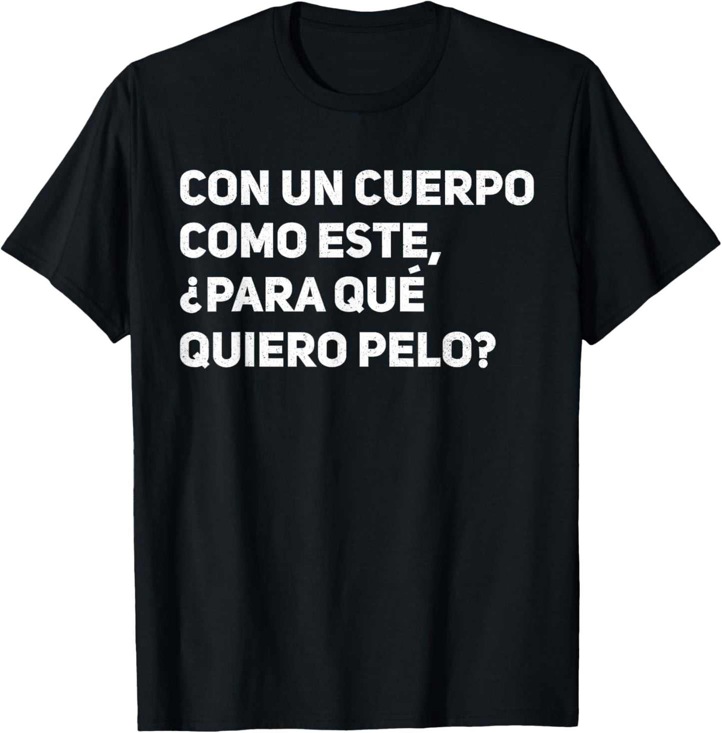 Spanish Father's Day Bald Dad Dia Del Padre Regalo De Papa T-Shirt - T-Shirt | Black