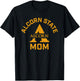 Alcorn State University Braves Arched Mom T-Shirt - T-Shirt | Black
