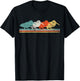 Woodcock Birds Retro Vintage T-Shirt - T-Shirt | Black