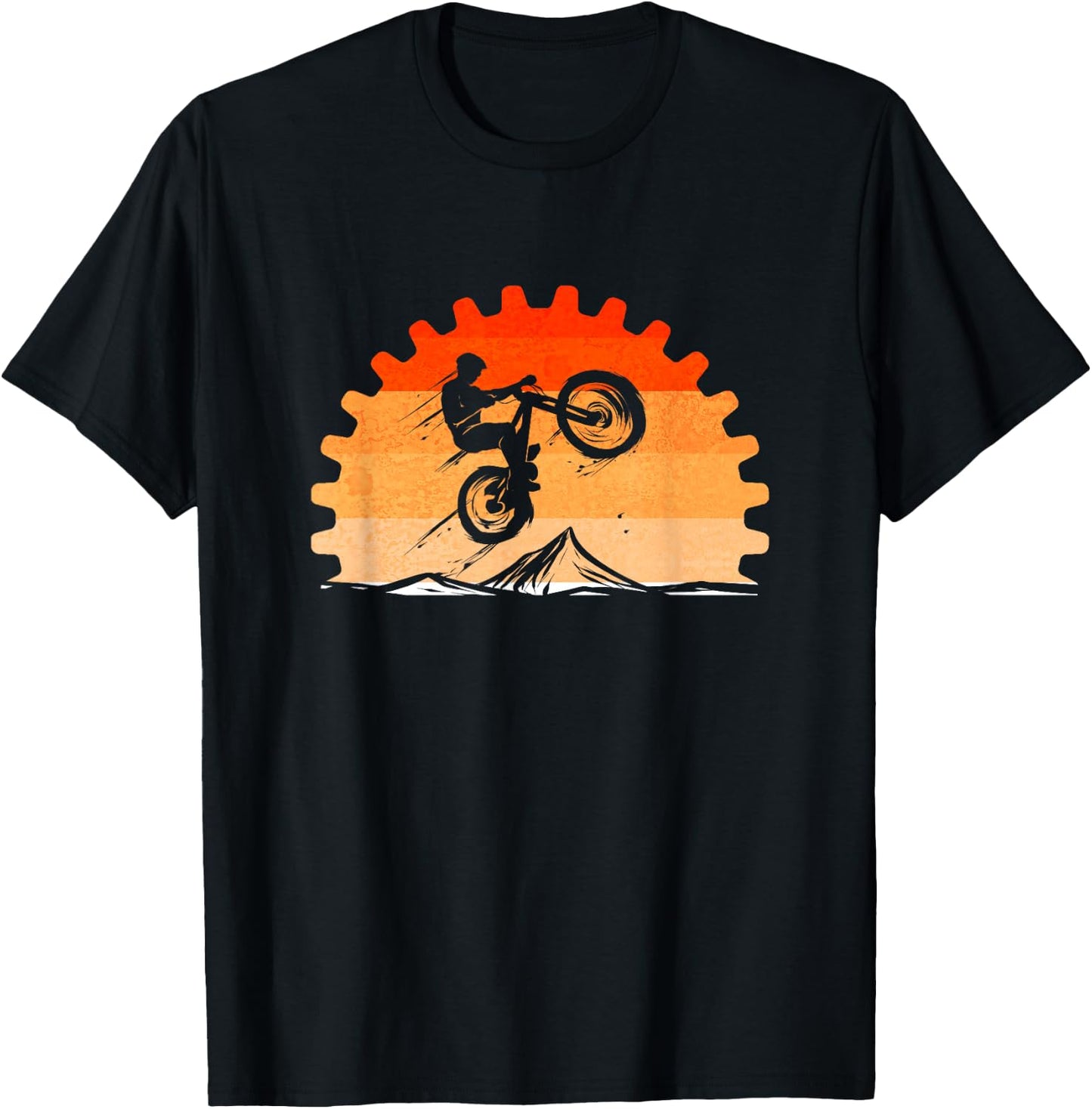 Cycling Lover Cycle Vintage for Mountain Bike Tour Bicycle T-Shirt - T-Shirt | Black