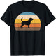 Cool Retro Sunset Beagles - Great Beagle Owner / Lover T-Shirt - T-Shirt | Black