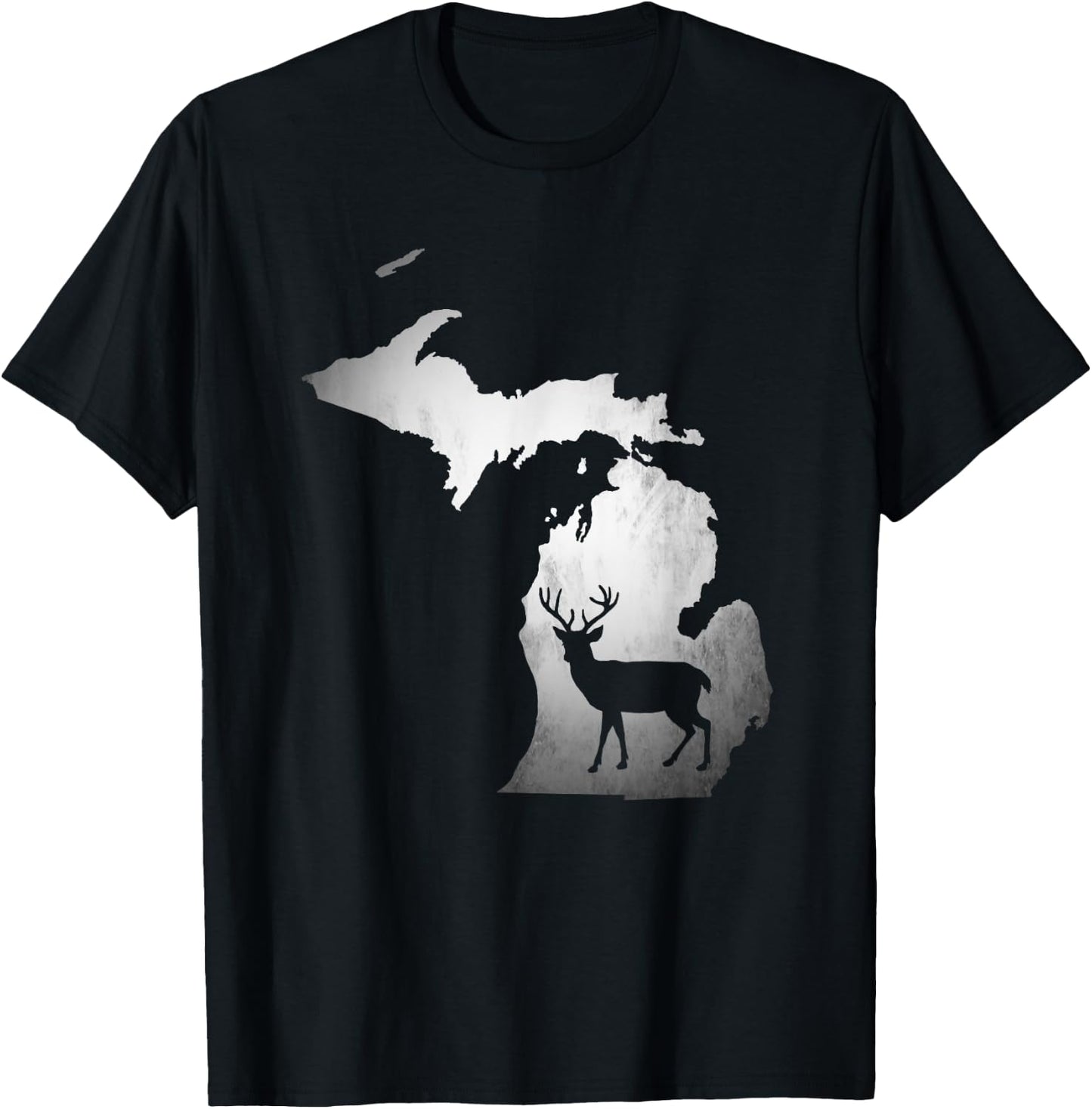 Michigan Deer Hunting T-Shirt - T-Shirt | Black