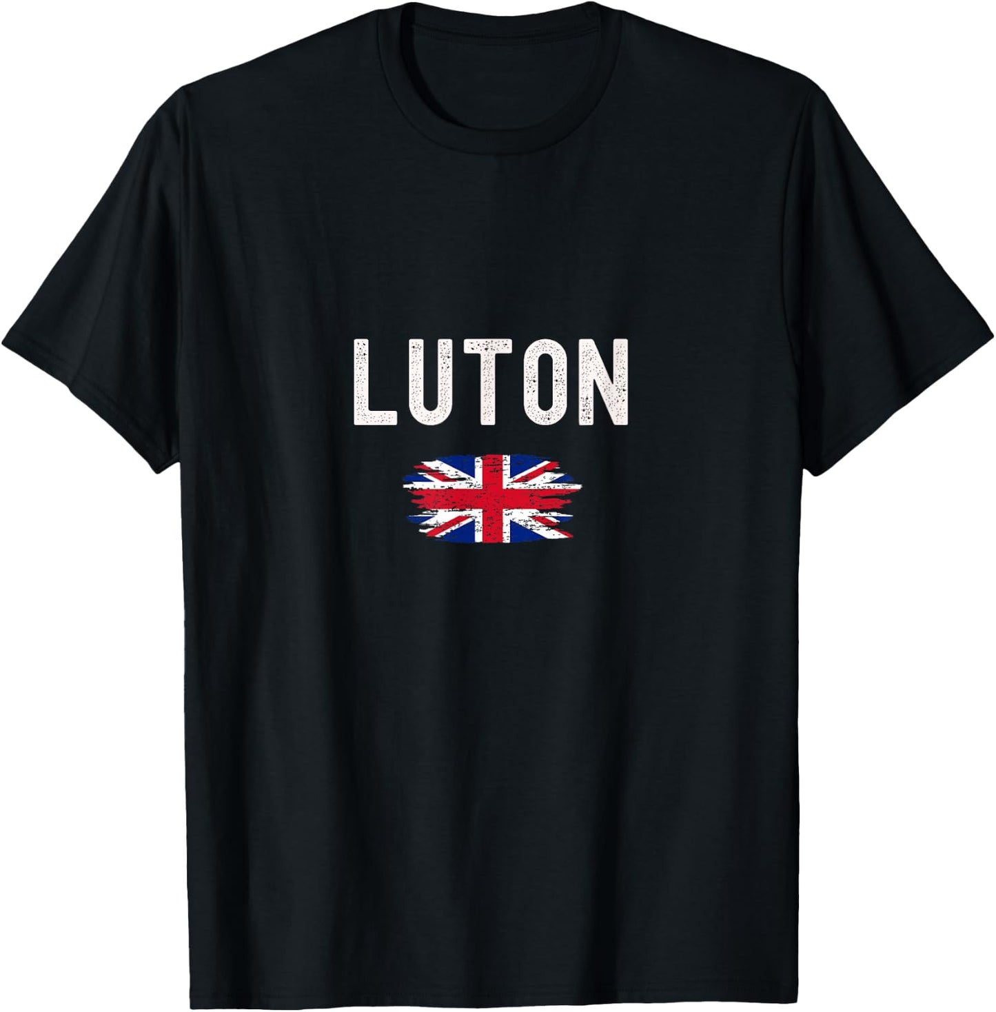 Luton Town Hatters Design For True Fans T-Shirt - T-Shirt | Black