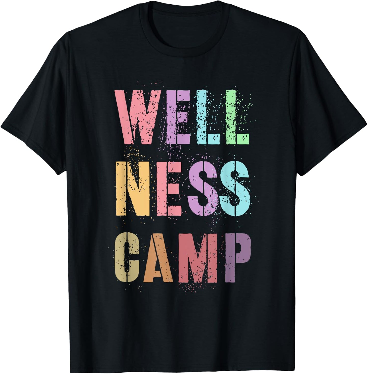 Funny WELLNESS CAMP Director Health Recovery Nurse Trainer T-Shirt - T-Shirt | Black