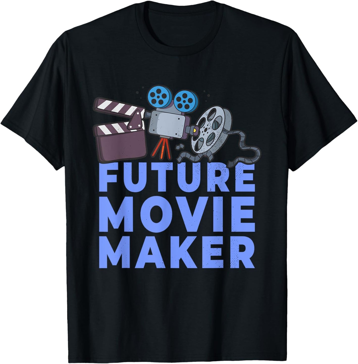 Future Movie Maker - Filmmaker Movie Director T-Shirt - T-Shirt | Black