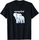 Mamaphant shirt Mama Elephant Mom Gift Mothers Day T-Shirt - T-Shirt | Black