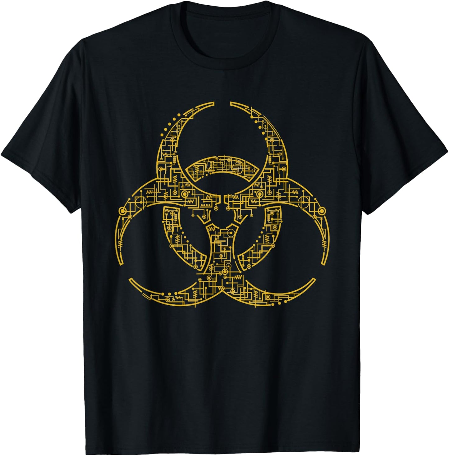 Bioengineering Gift Biology Teacher Toxic Symbol Biohazard Women Girls Kids T-Shirt - T-Shirt | Black