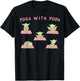 Star Wars Yoga With Yoda T-Shirt - T-Shirt | Black