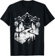 Wildlife Nature Mountains Hiking Outdoor Trees Forest T-Shirt - T-Shirt | Black