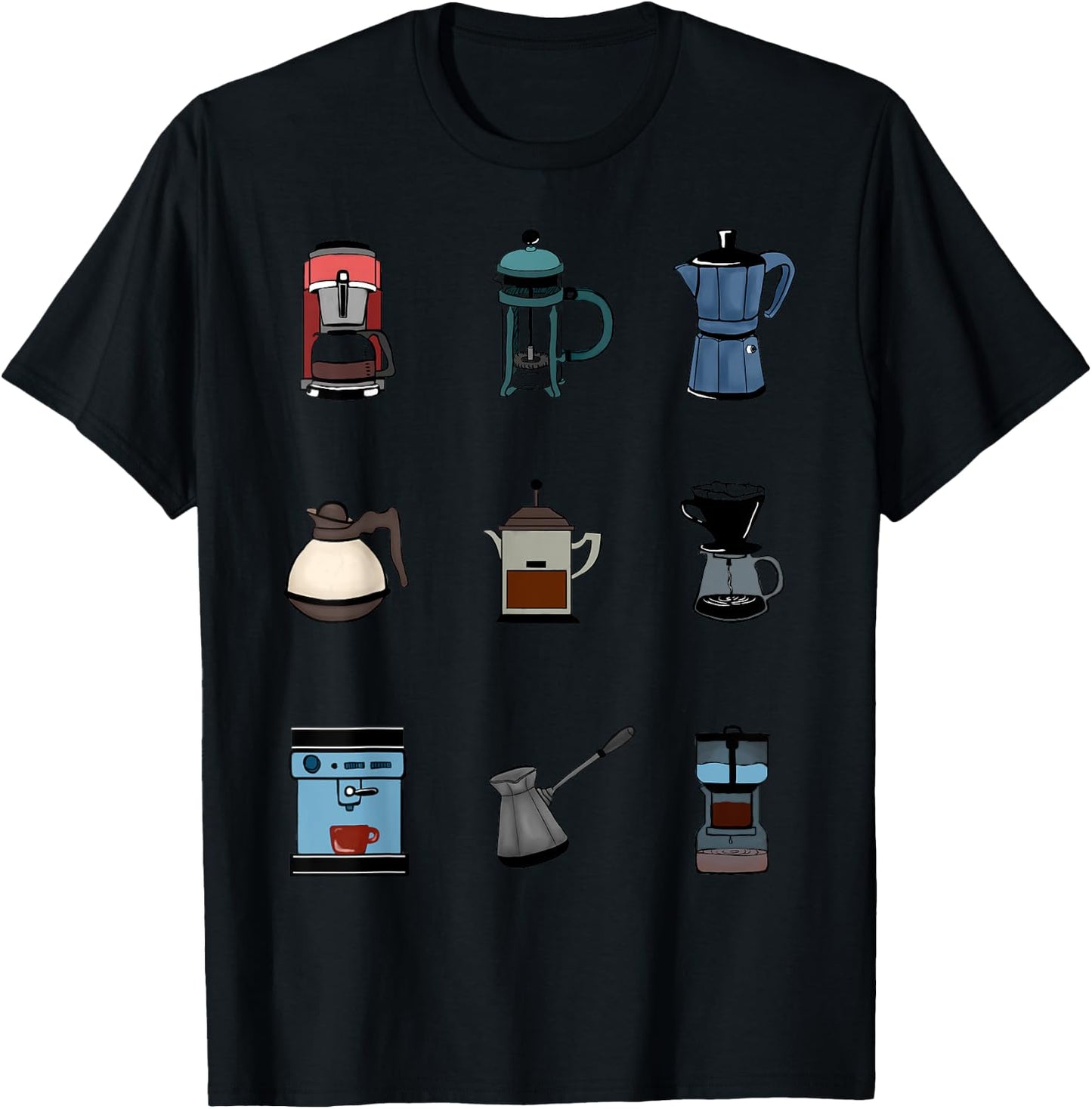 Coffee Maker Coffee Lover Best Coffee T-Shirt - T-Shirt | Black