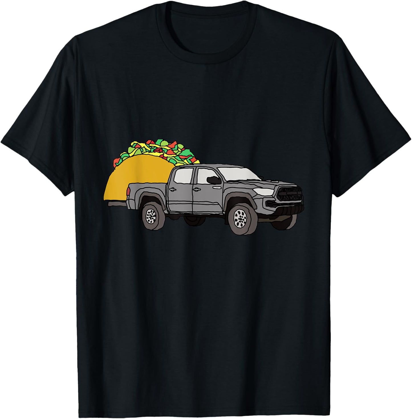 Taco Tacoma TRD Prerunner 4X4 Truck Off Road Wheelin 4WD T-Shirt - T-Shirt | Black