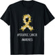 Pediatric Cancer Awareness Shirt | Pediatric Cancer T-Shirt - T-Shirt | Black