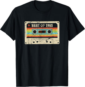 Best of 1985 Cool 40 Year Old Bday Men Women 40th Birthday T-Shirt - T-Shirt | Black