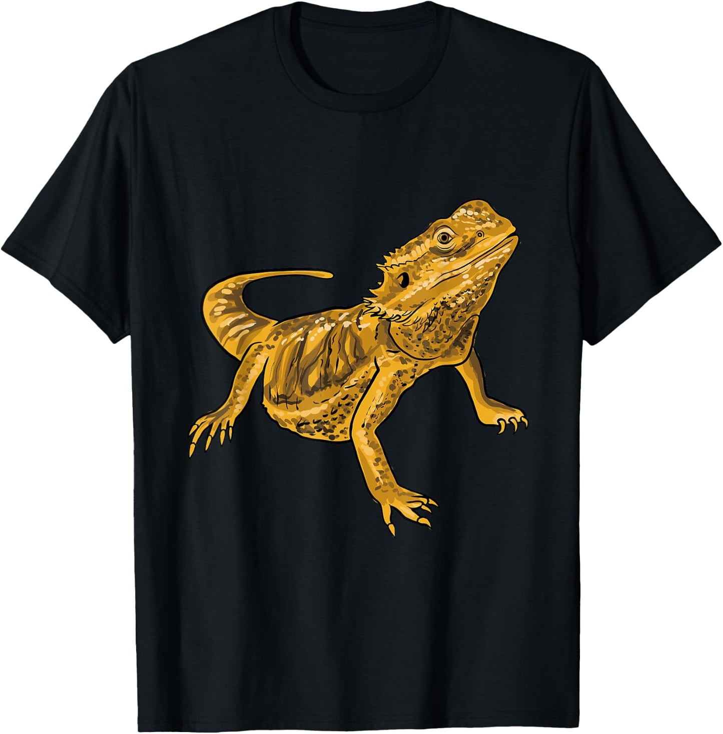 Cute Bearded Dragon Lover Gift Owner Love T-Shirt - T-Shirt | Black