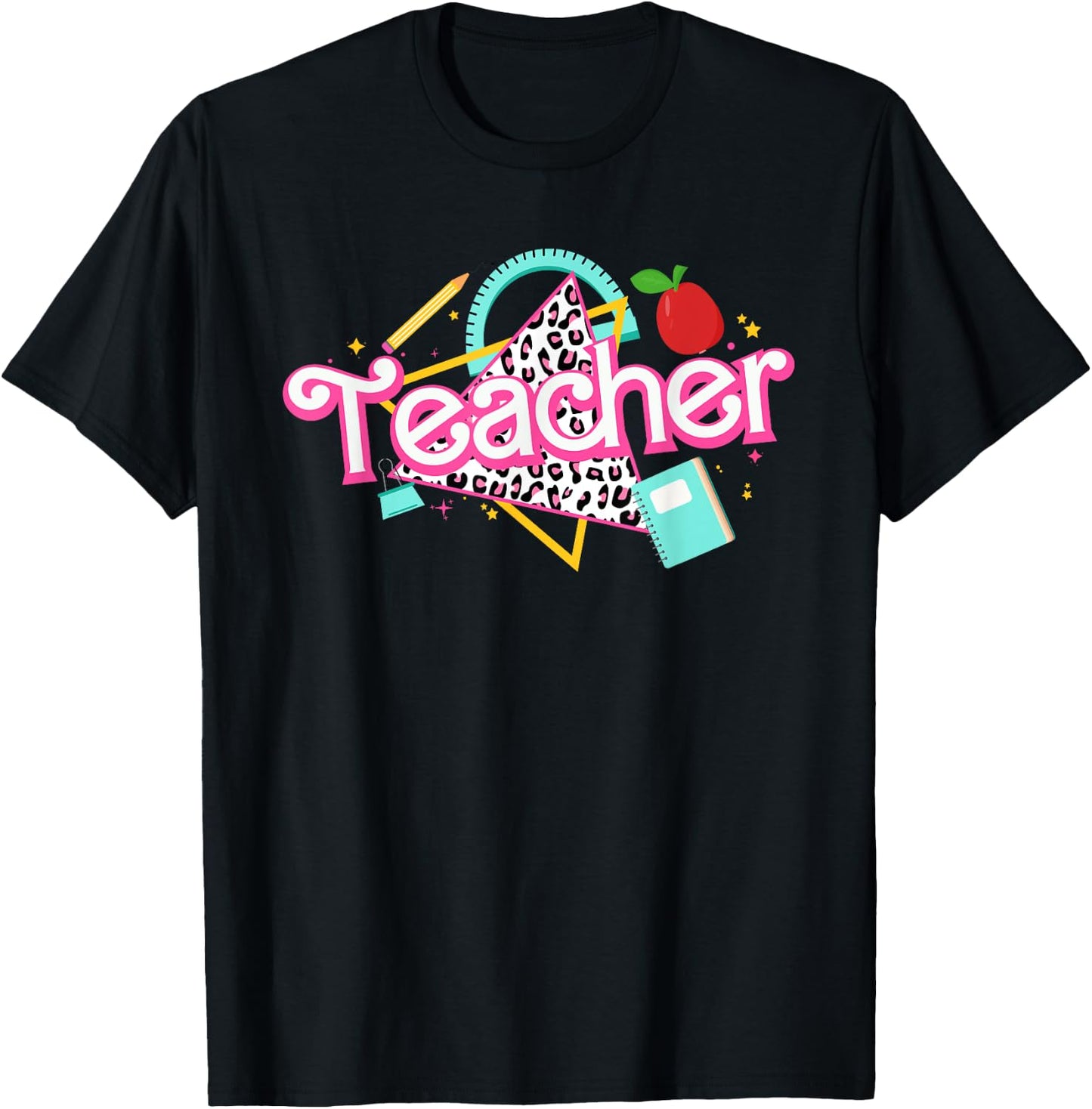 Cute Teacher T-Shirt - T-Shirt | Black