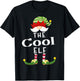 Cool Elf Group Christmas Funny Pajama Party T-Shirt - T-Shirt | Black