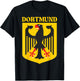 Dortmund Germany emblem, Dortmund Germany, Dortmund T-Shirt - T-Shirt | Black