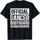 Dancer Bodyguard Dance Grandpa Of A Dancer Grandfather T-Shirt - T-Shirt | Black