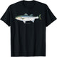 Studio Abachar Striped Bass Striper T-Shirt - T-Shirt | Black