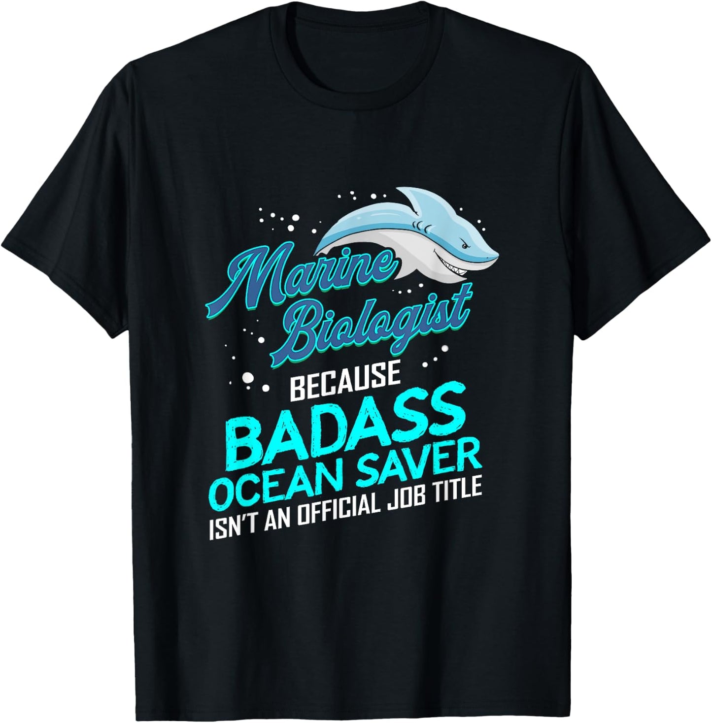 Sea biology Gift marine biologists, researchers, sea T-Shirt - T-Shirt | Black