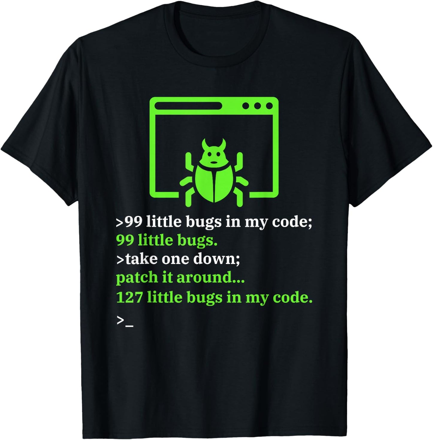 Funny Programmer Shirts by T.K. Debugger Debugging - Computer Science Programmer & Coding Black Small T-Shirt - T-Shirt | Black