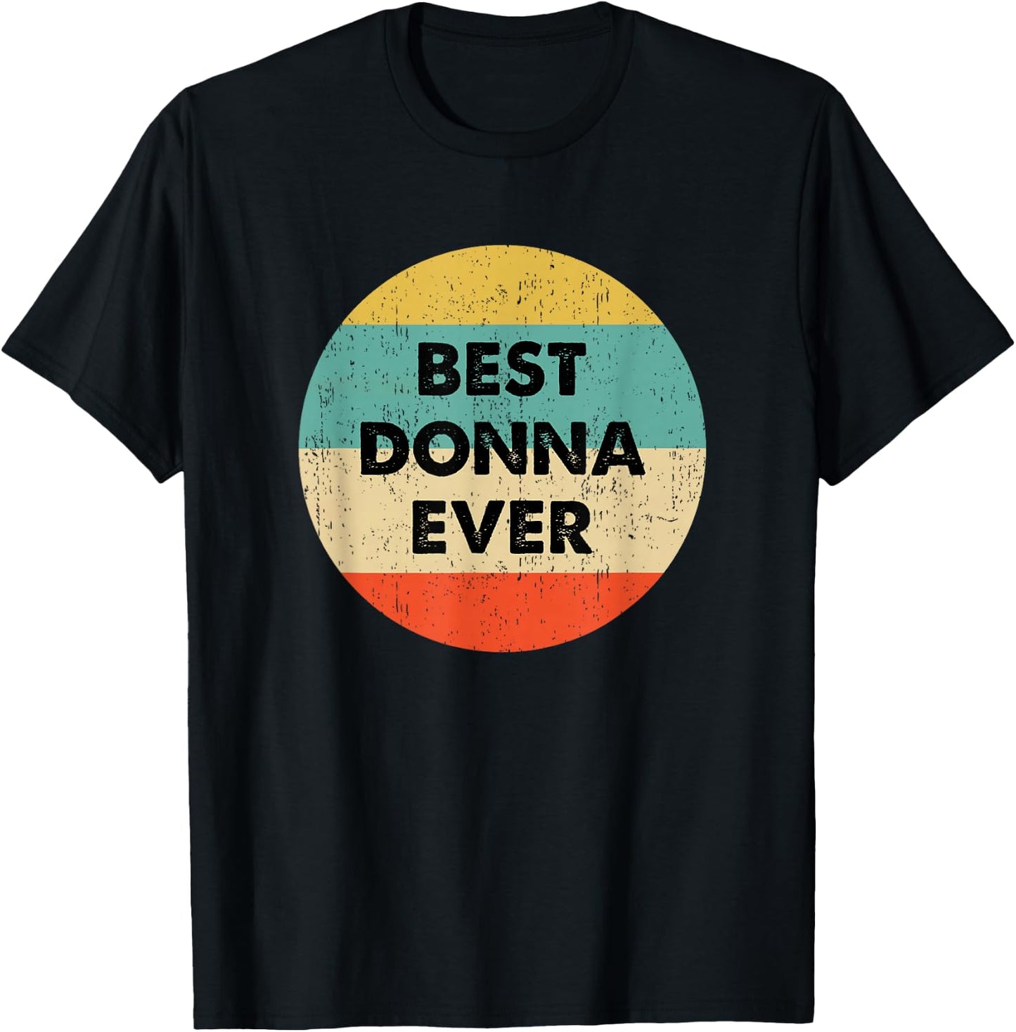 Donna Name T-Shirt - T-Shirt | Black