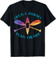 Life is A Journey The Ride Kayaks Kayaking Kayak Paddling T-Shirt - T-Shirt | Black
