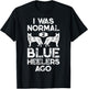 I Was Normal 2 Blue Heelers Ago Funny Australian Cattle Dog T-Shirt - T-Shirt | Black