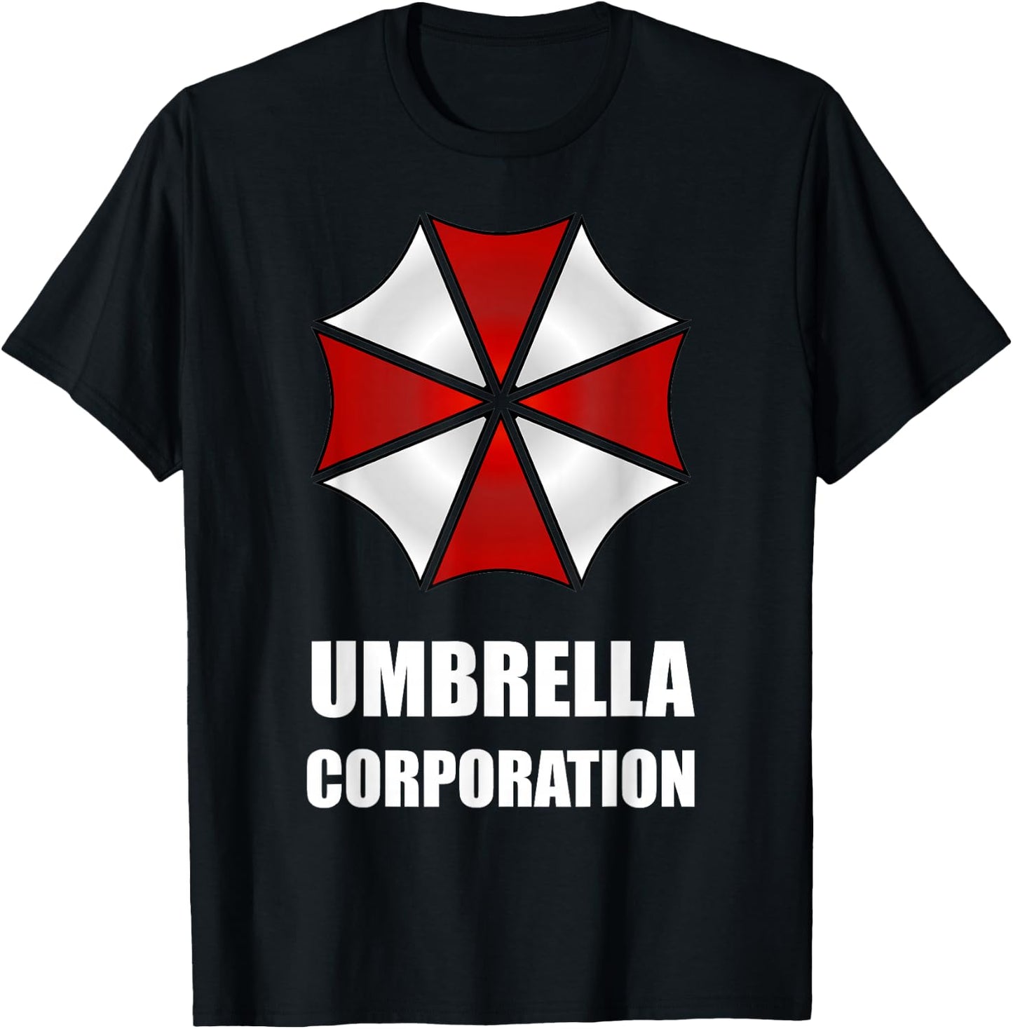 Funny Gamer Umbrella Corporation Evil Zombie Apocalypse T-Shirt - T-Shirt | Black