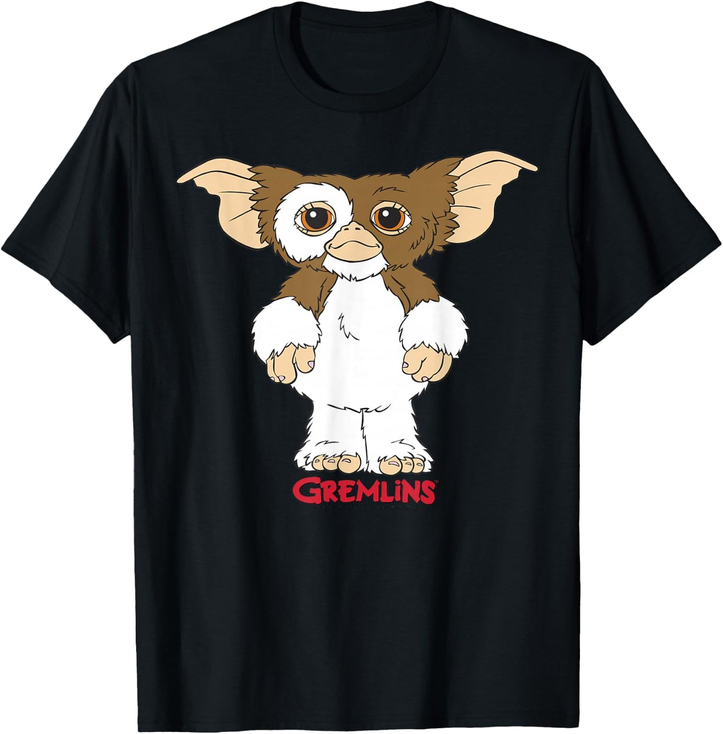 Gremlins Gizmo Simple Portrait T-Shirt - T-Shirt | Black