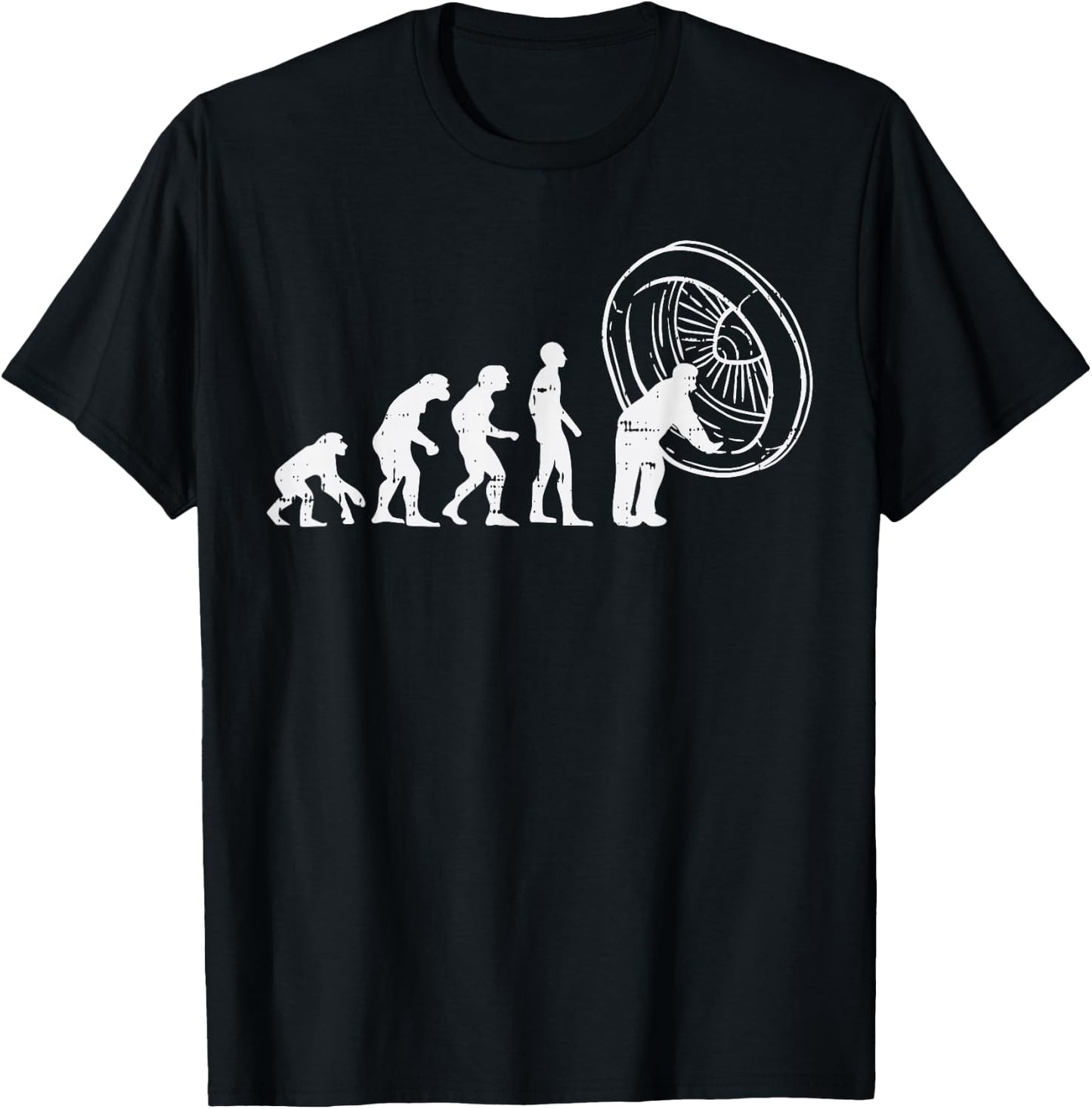BoredKoalas Aviation Lovers Shirts Pilot Gifts Airplane Maintenance Evolution Funny Aviation Mechanic Gift T-Shirt - T-Shirt | Black