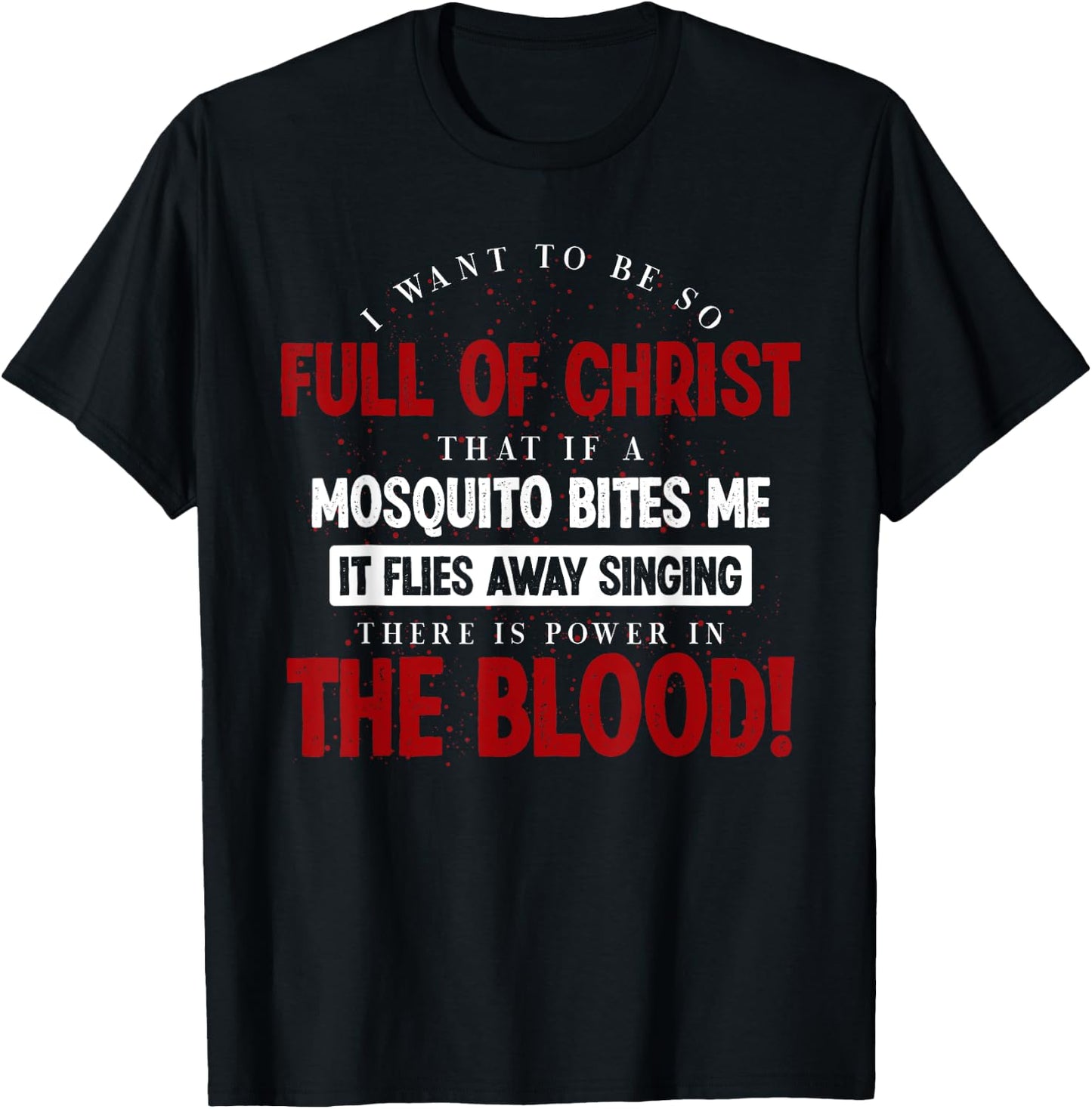 Holy Bible There Is Power In The Blood Prayer T-Shirt - T-Shirt | Black