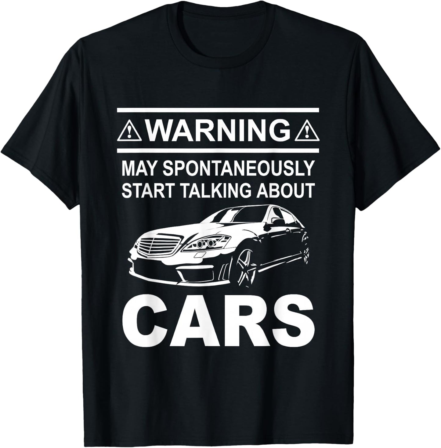 Funny Car Cars Engineer Mechanic Lovers-Gift Men Boys Teens T-Shirt - T-Shirt | Black